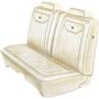 Front Split Bench Seat Upholstery - Deluxe Style - 1971 Charger and Superbee